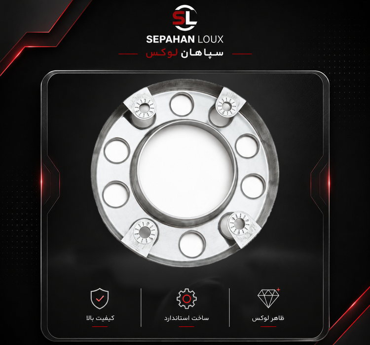 قالپاق ۱۰ سوراخ FH500 طرح اصلی استیل